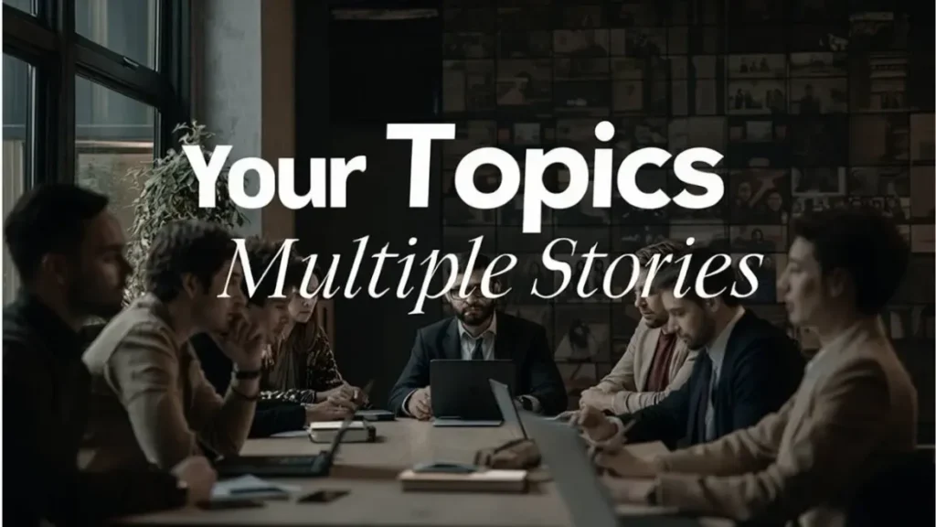 Your Topics | Multiple Stories How to Make Your Content More Engaging and Strategic