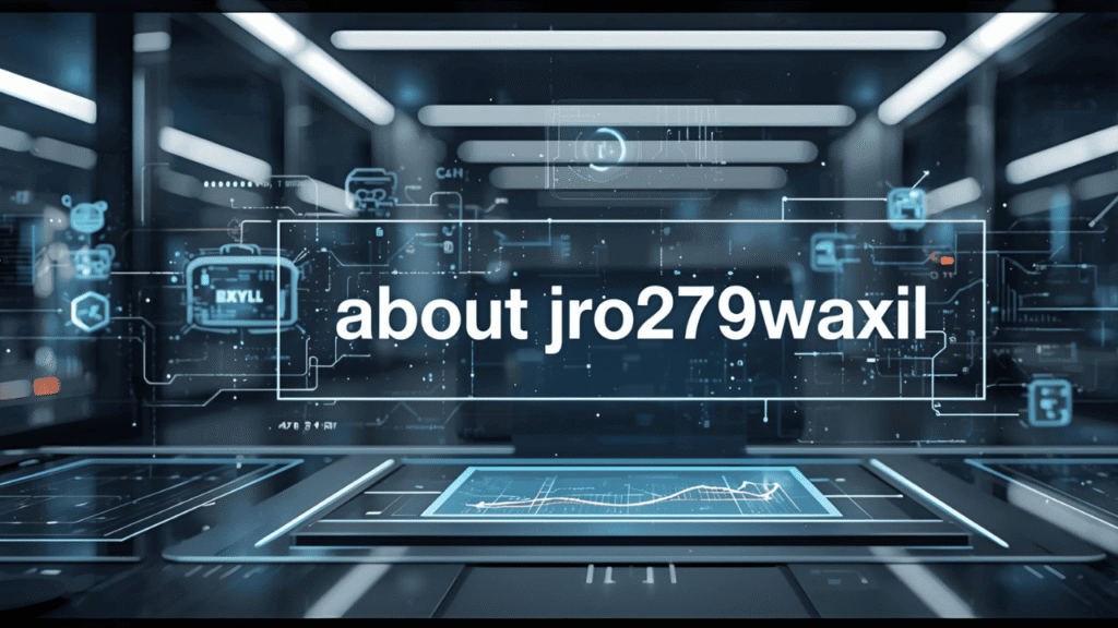 About jro279waxil Understanding Its Meaning, Use, and Relevance